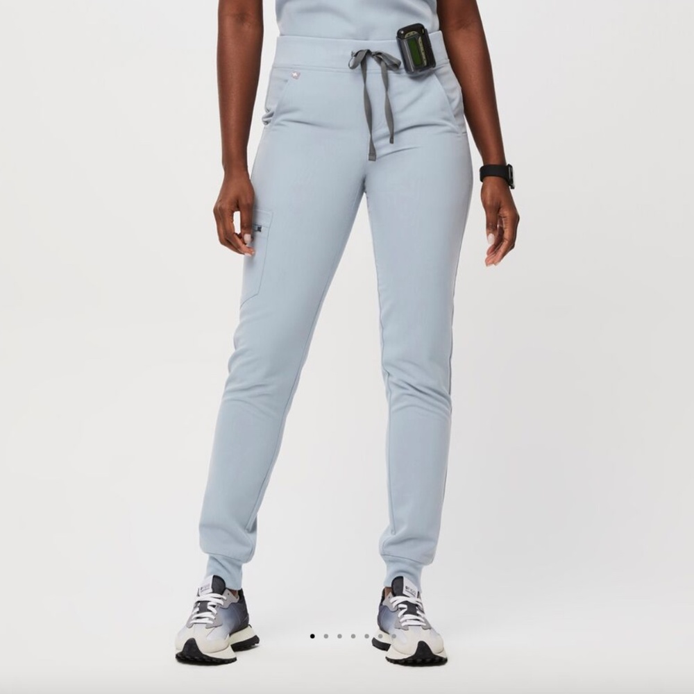 Figs Dusty Blue Zamora Joggers Medium/Petite